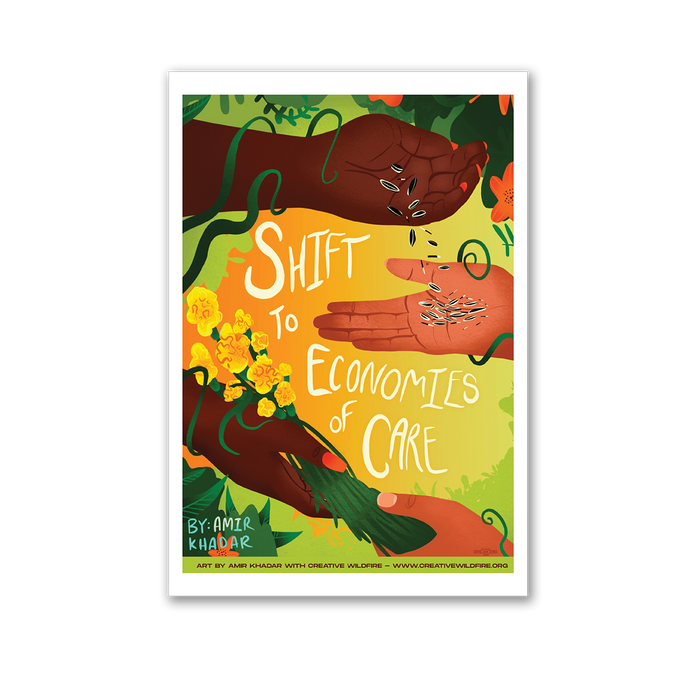 Creative Wildfire - Economies of Care Poster