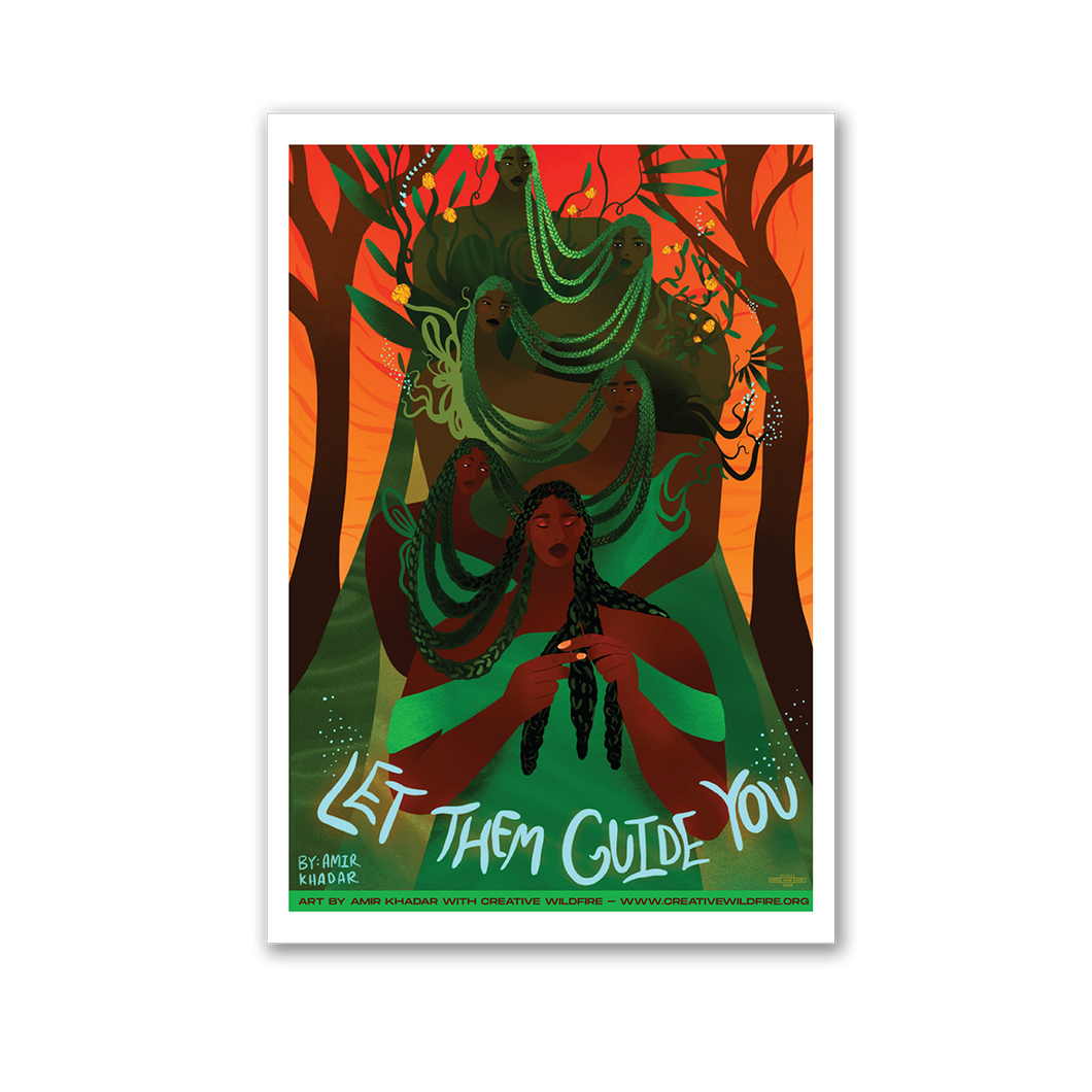 Creative Wildfire - Let Them Guide You Poster
